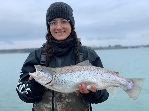 Tracey Mikolajek brown trout