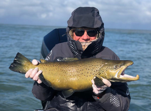 John Jarosz brown trout