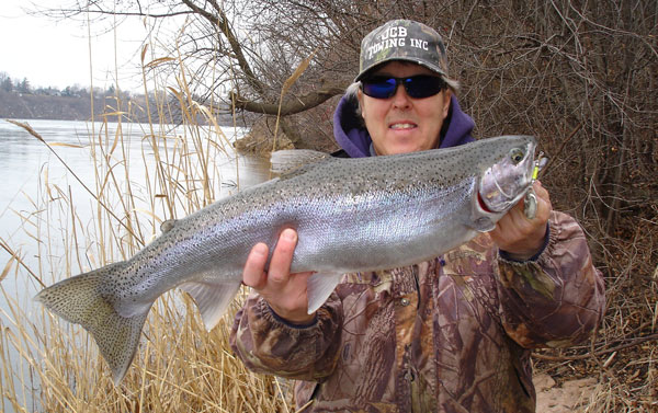 Mike Rzucidlo steelhead