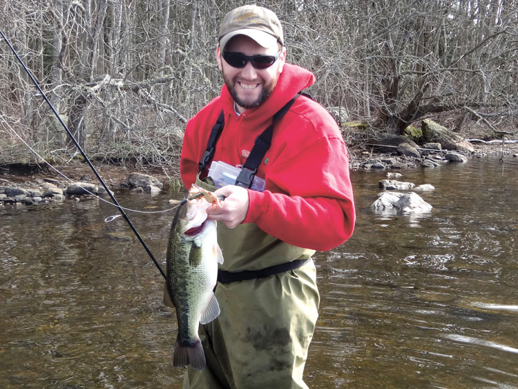 early season largemouth bass