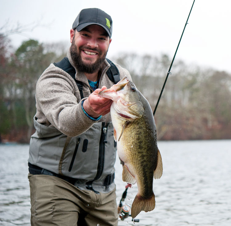 approaching front largemouth