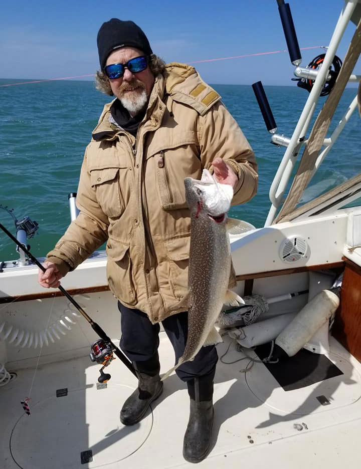 Dan Oakes lake trout