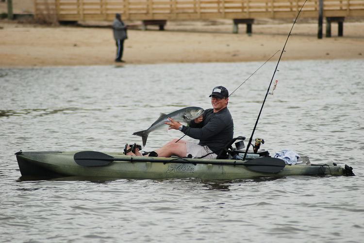 Manasquan spring kayak blue