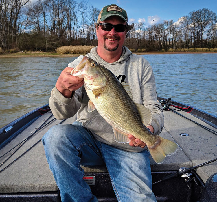 Tim Carini largemouth bass