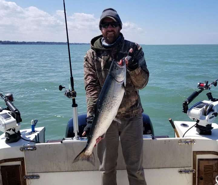 Capt. Joe Oakes salmon