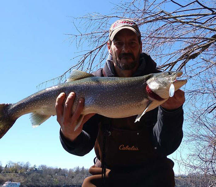 Mike Ziehm lake trout