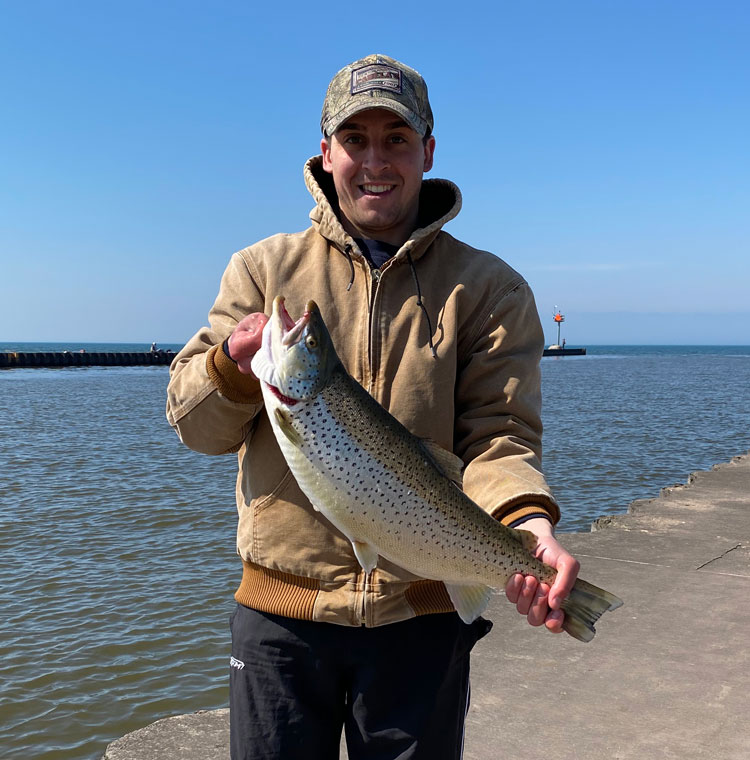 Paul Wujek brown trout