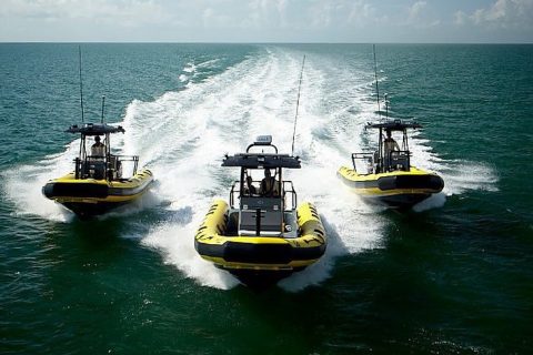 Sea Tow three boats