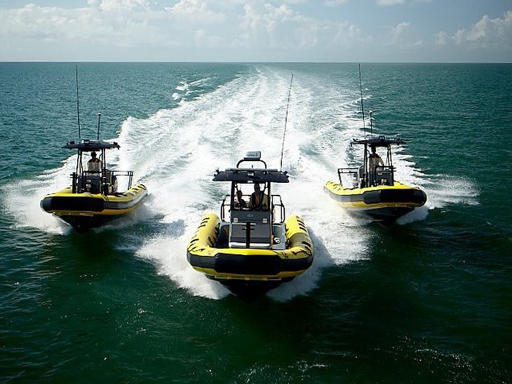 Sea Tow three boats