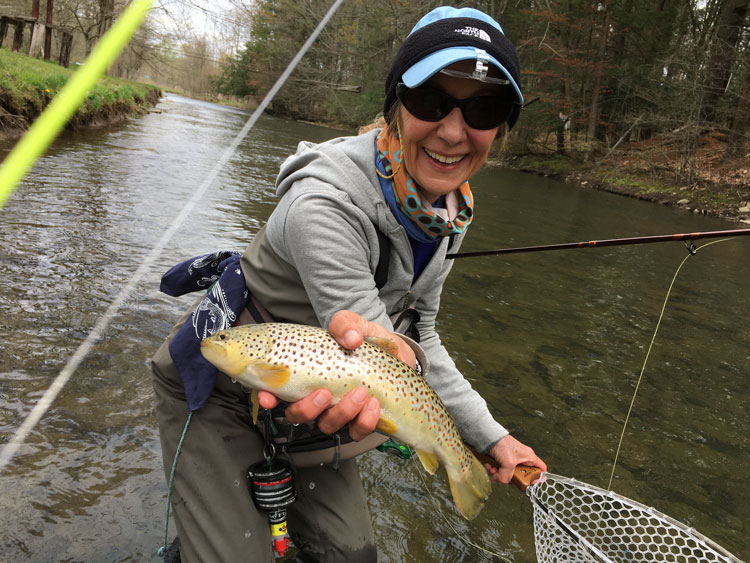 Judi Sittler brown trout