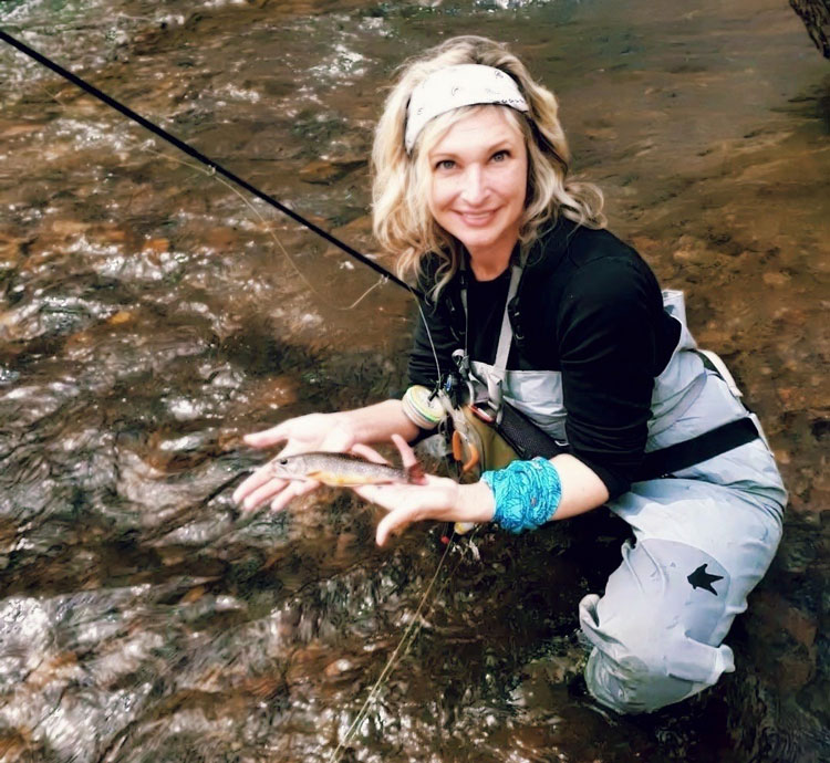 Stephanie Kuhn brook trout
