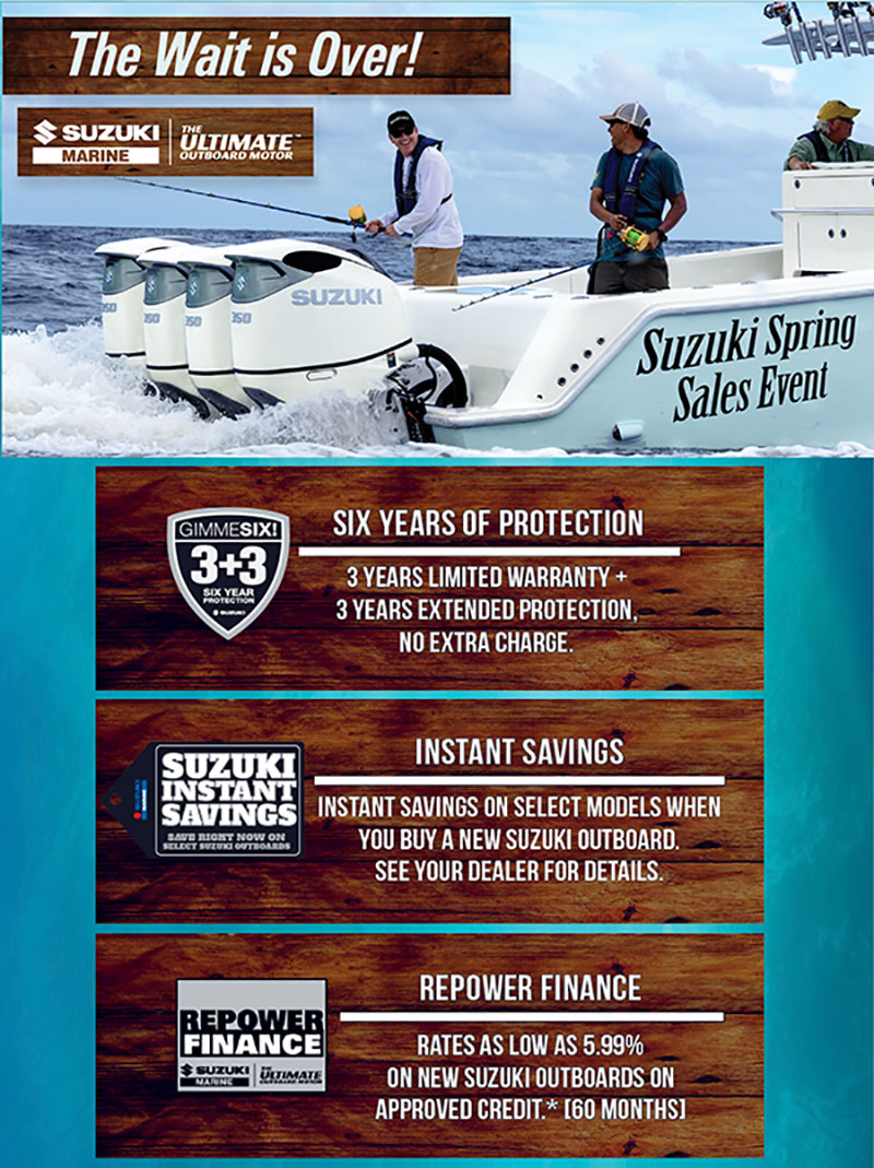 Jensen Marine Suzuki sale