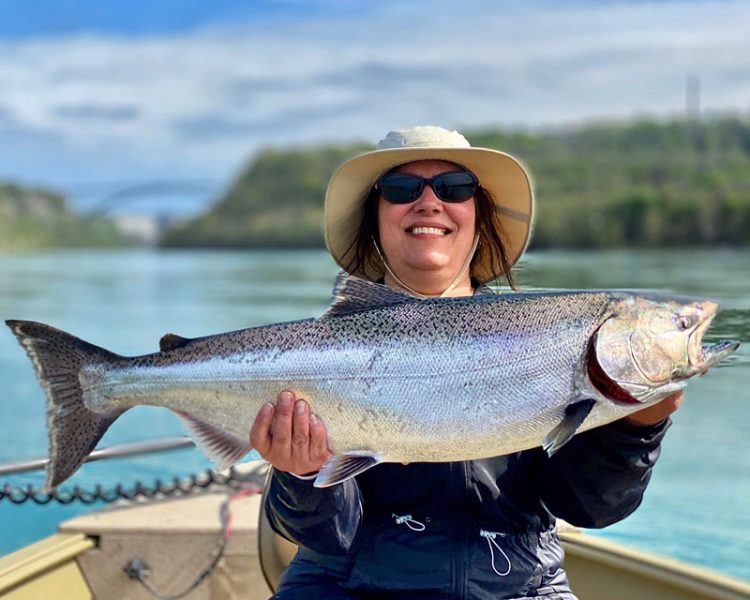 Margie Mikolajek king salmon