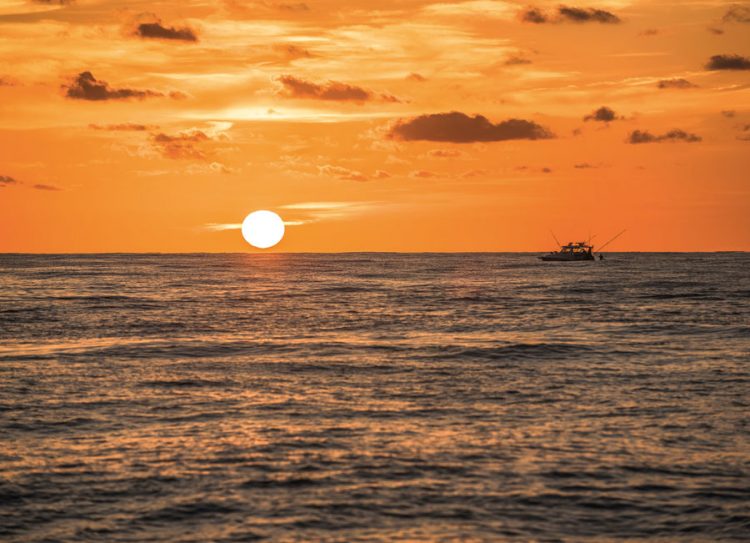 Offshore Fishing scene