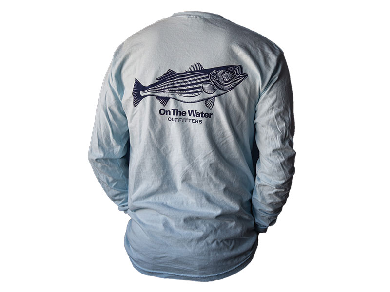 On The Water Pen & Ink Striper Longsleeve Tee