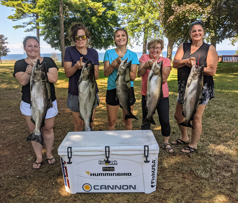 Reelin' for a Cure ladies tournament