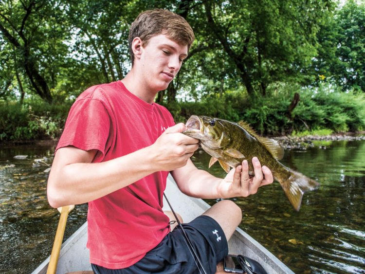 North Branch Raritan smallmouth bass