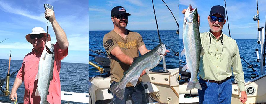 Sen. Tom O'Meara, Sen. Rob Ortt and Outdoor Writer Dave Barus