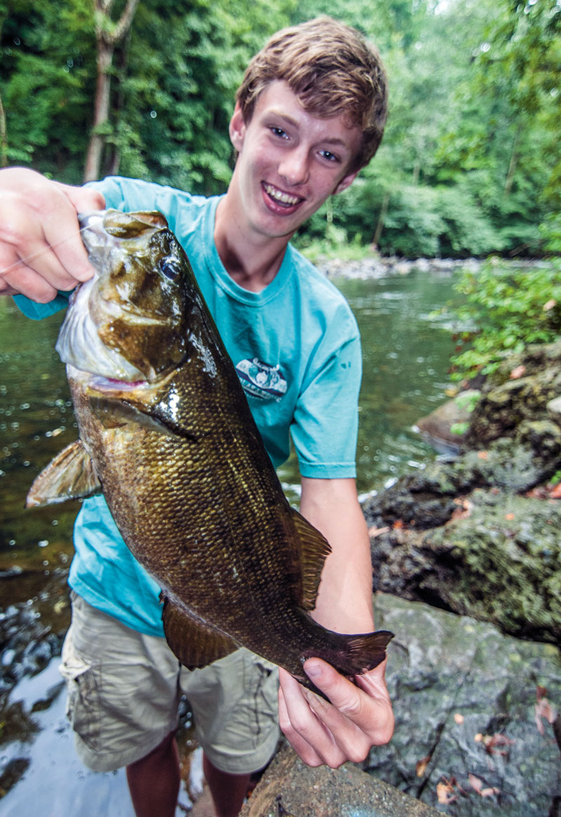 Matt Litton&rsquo;s personal best smallmouth