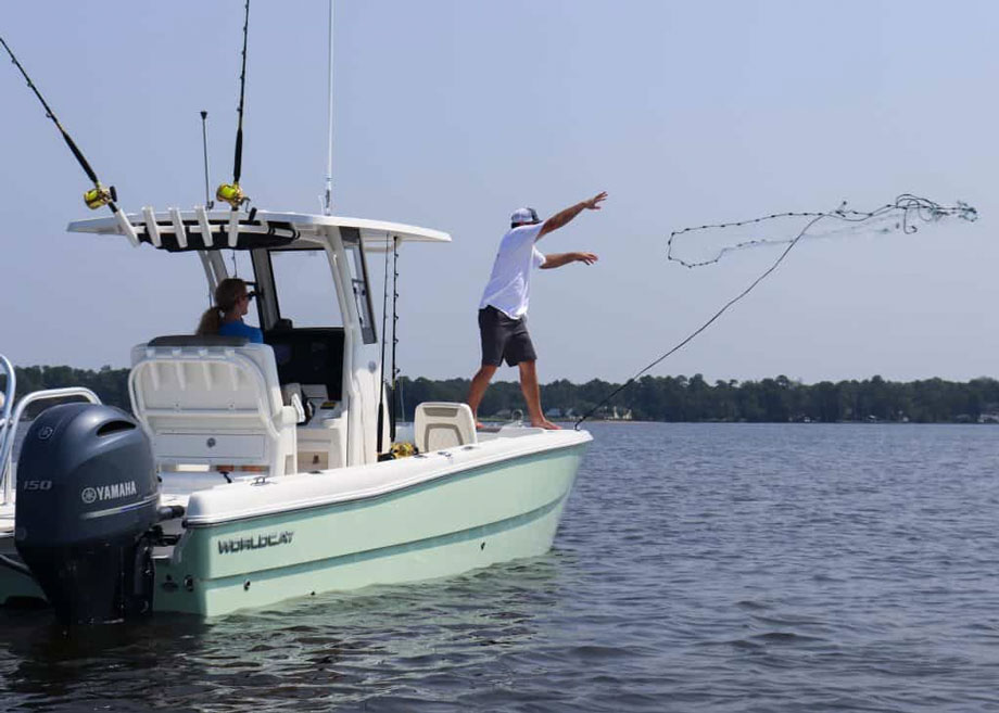 World Cat 235CC cast net