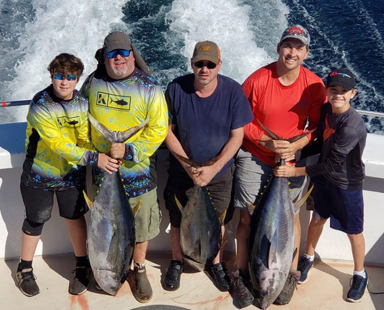 Ryan and Ethan yellowfin