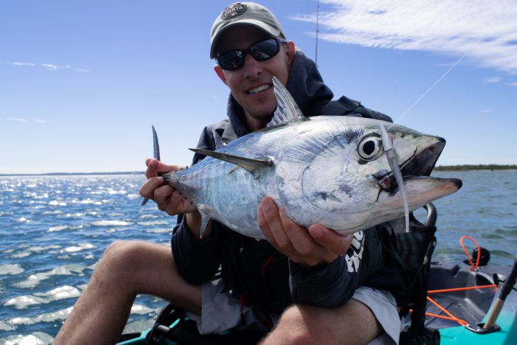 Kayak fishing for albies is 