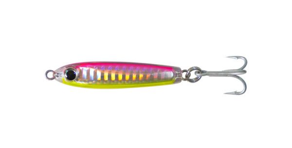 The Exo Jig is a good hard bait to use when fishing for albies.