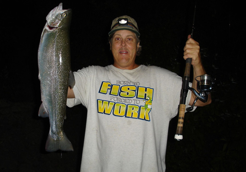 Mike Rzucidlo steelhead