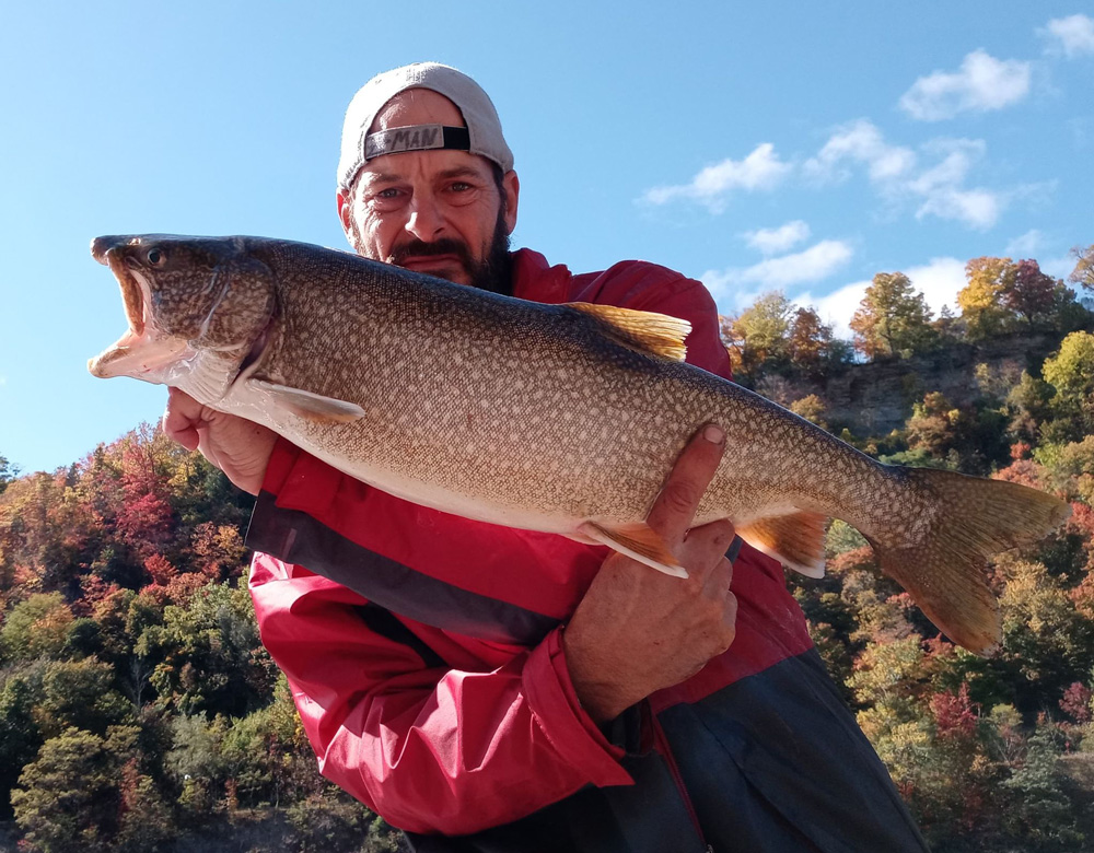 Mike Ziehm lake trout