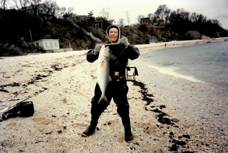 Although 10-and-12 pound bluefish are admired today, back in the '70s, no one blinked unless a blue exceeded 14-pounds.