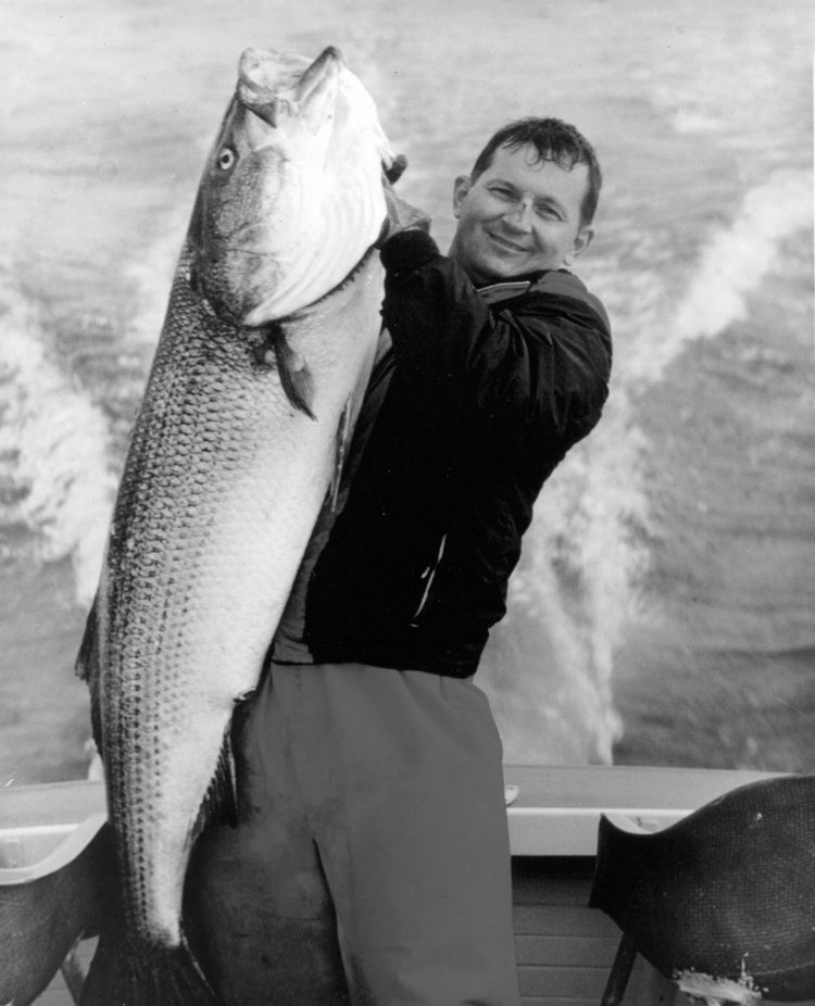 Charles E. Cinto, 73-pounds, Cuttyhunk, MA, 1967.