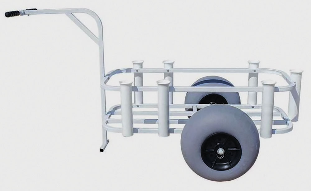 Sea Striker Balloon-Tire Fishing Cart