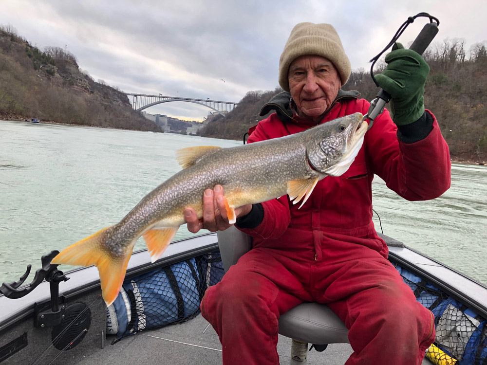 Dr. George Smutko lake trout