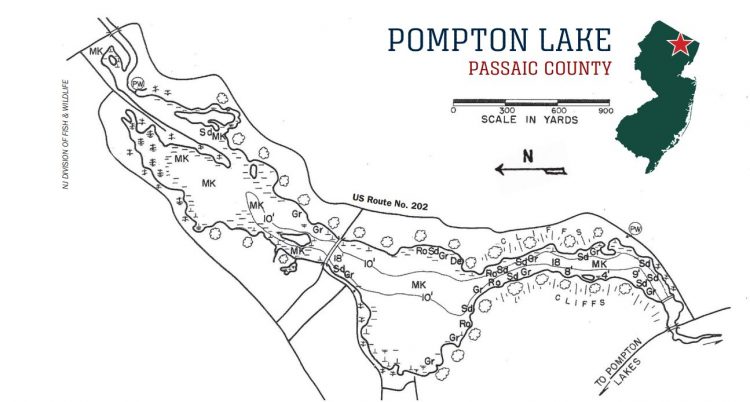 Pompton Lake holds northern pike pushing 40-inches.
