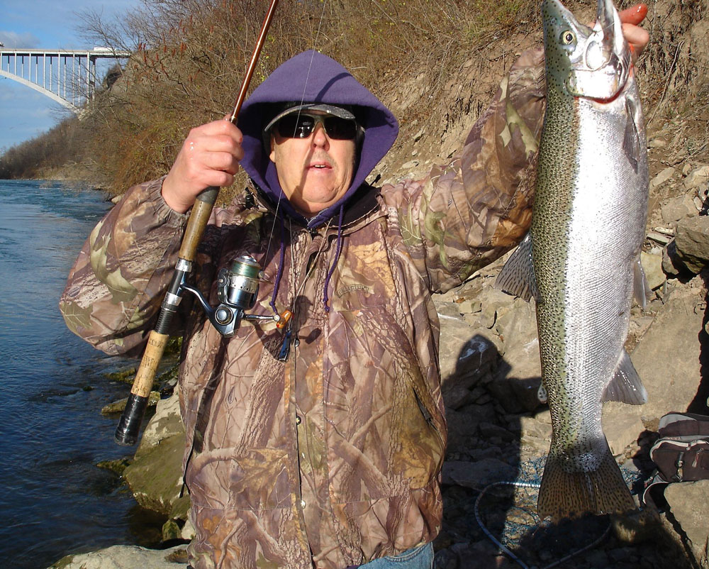 Mike Rzucidlo steelhead