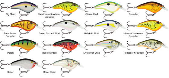 The Rapala OG Slim 6’s ultra-thin circuit-board lip delivers the right action and attitude no matter how you fish it, triggering bites from big bass and other gamefish.