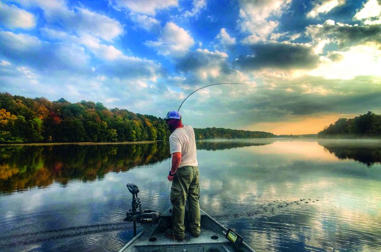 Stephen &ldquo;Pogo&rdquo; Pogodzienski specializes in fly-fishing for pike in Connecticut.