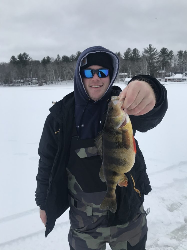 The recent freeze has given local anglers an opportunity to ice fish in the northerly areas of the Ocean State.