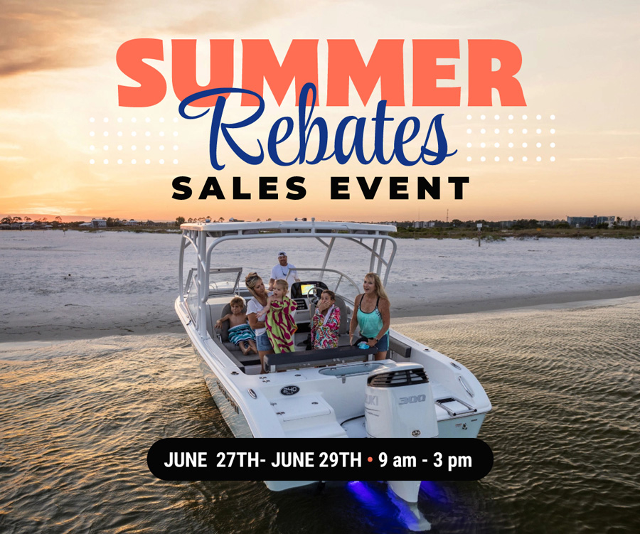 Atlantic Boats Summer Rebates Sales Event