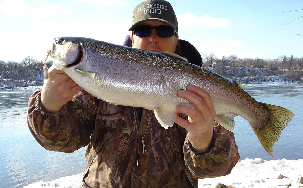 Mike Rzucidlo steelhead