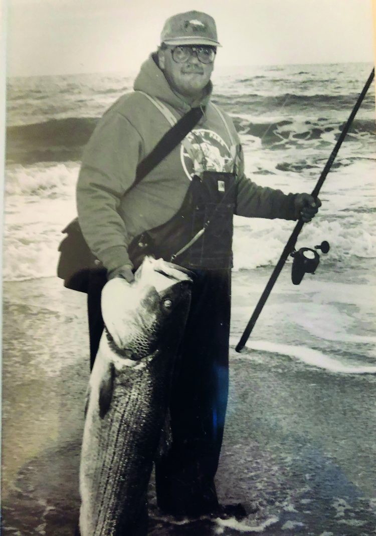 47 Pound Striped Bass Sandy Hook NJ