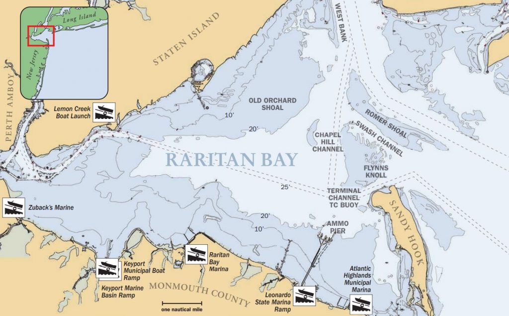 Raritan Bay Map