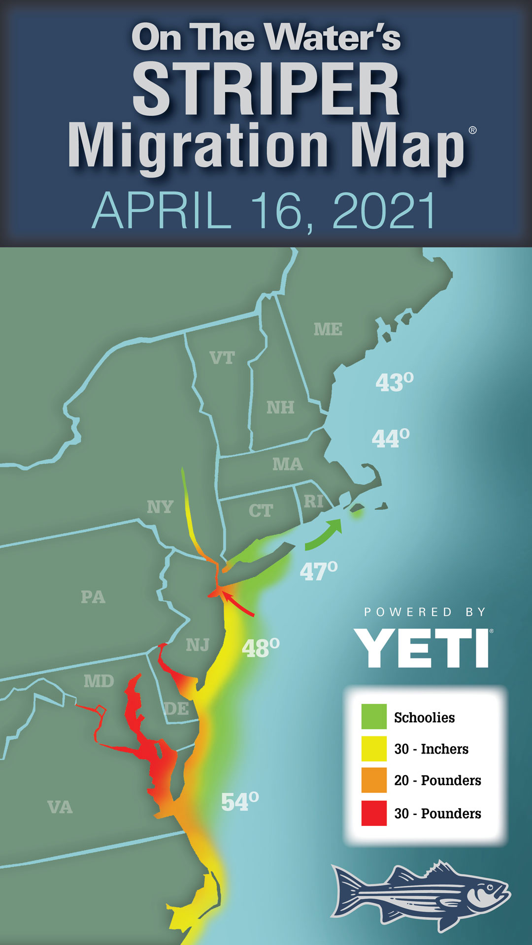 04-16 Striper Migration Map