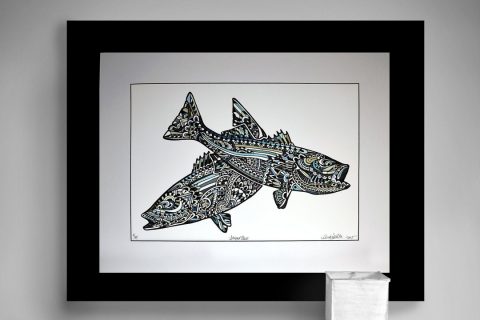 Andrea Larko striped bass