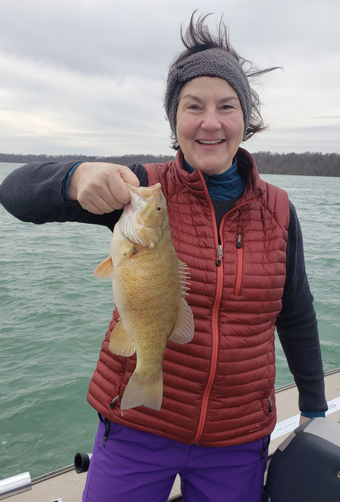 Darcy Swenson smallmouth bass
