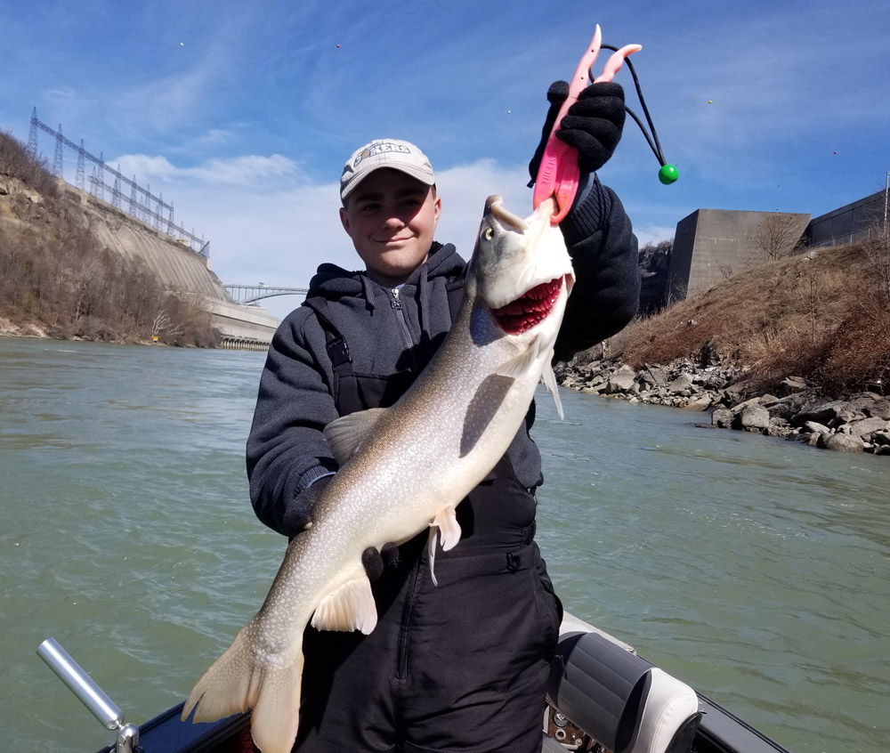 Evan Dietter lake trout