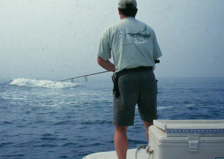 Striped Bass Boat Fishing