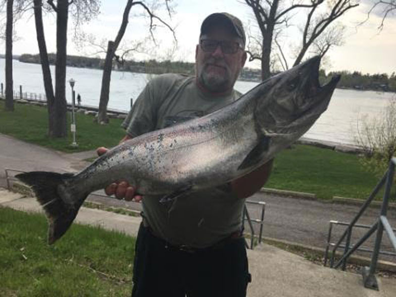 Mike Hooper king salmon