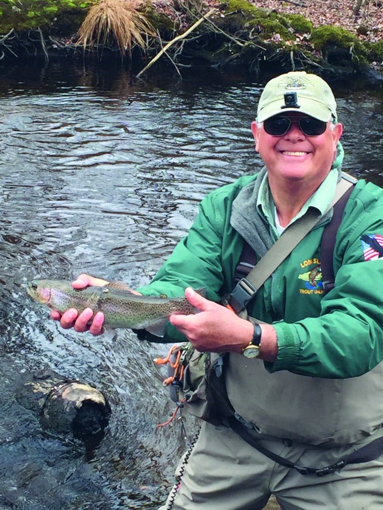 Connetquot River trout fishing