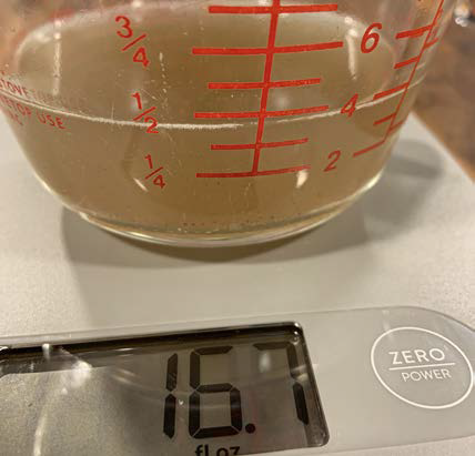 Short Weighing Seafood